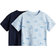 H&M Baby 2-pack T-shirt i Bomull - Blå/Hundar