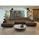 Mirjan24 Torezio Bis Brown Soffa 346cm