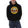 Guns N' Roses Unisex Pullover Classic Logo Hoodie - Black