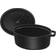 Staub Oval Black mit Klappe 5.5 L