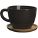 Rörstrand Höganäs Keramik Graphite Grey Matte Mugg 50cl