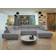 Mirjan24 Torezio Bis Grey Soffa 346cm 4-sits