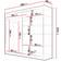 Scandinavian Choice Prague Beige 2 Garderob 180x215cm