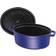 Staub Oval Dark Blue with lid 5.5 L