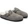 Birkenstock Boston Shearling Suede Leather - Stone Coin