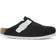Birkenstock Boston Suede Leather/Birko-Flor - Black White
