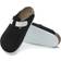 Birkenstock Boston Suede Leather/Birko-Flor - Black White