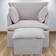XC-Home Snuggle Grey Armchair 83cm 2pcs