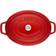 Staub Oval Cherry Red with lid 5.5 L