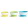Munchkin Stay Put Suction Bowls 3-pack Light Blue/Yellow/Green