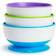 Munchkin Munchkin Stay Put Suction Bowls 3-pack Light Blue/Purple/Green