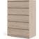 Furniture To Go Naia Natural Chest of Drawer 77x112cm