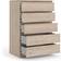 Furniture To Go Naia Natural Chest of Drawer 77x112cm