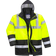 Portwest Hi-Vis Contrast Winter Traffic Jacket - Yellow/Black
