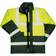 Portwest Hi-Vis Contrast Winter Traffic Jacket - Yellow/Green