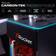 X-Rocker Carbon-Tek with RGB LED Lights and Wireless Charging Red Sengebord 33x36cm