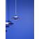 Louis Poulsen PH 5 Mini Monochrome Blue Pendant Lamp ∅ 30cm