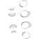 Bose QuietComfort Ultra Earbuds Alternative Sizing Kit White Smoke