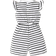 Shein Young Girl Casual Striped Printed Jumpsuit Summer