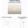 Apple MacBook Air, 15.3-inch, M2 Chip, 8-core CPU, 10-core GPU, 8GB Unified Memory, 512GB SSD Storage, Starlight