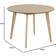 Casa Living Roxby Natural Dining Table 105cm