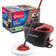 O-Cedar Easywring Spin Mop and Bucket System Gray/Red