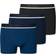 Schiesser Shorts 3-pack - Blue/Black