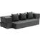VEVOR ZDSFD-5 Dark Grey Sofa 193cm 3pcs 3 Seater
