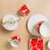 Marimekko Unikko Red Mugg 25cl
