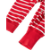 Polarn O. Pyret Striped Jersey Jumpsuit - Red