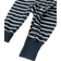 Polarn O. Pyret Striped Jersey Jumpsuit - Dark Navy Blue
