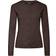 Pieces Knitted Cardigan Hot Fudge - Brown