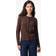 Pieces Knitted Cardigan Hot Fudge - Brown