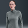 Nike Tempo Dri-fit 1/2-zip Löparkläder Smoke - Gr/Ref Silv