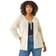 Roman Curve Crochet Tie Front Cardigan - Natural