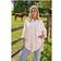 Yours Curve Light Pink Linen Shirt - Light Pink