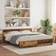 vidaXL with Headboard 180x200 cm Frame Bed