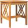 vidaXL Garden Brown 45x45x50 cm Outdoor Side Table