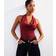 New Look Rostfärgad Body Med Draperad Ringning Och Halterneck - Brun