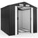 Gardebruk XXL 8x6 Metal Tool Shed 260x205x180 cm (Building Area )