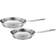 Fiskars All Steel Pure Frying Pan Set 24 28 cm
