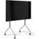 Pedestal Moon Rollin Tall TV Stand Mossy Green