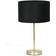 ValueLights Gold Stem Light 10 Inches Table Lamp