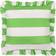 Furn Palm Royale Stripe Ruffle Outdoor 50 x 50 cm Scatter Cushion Green
