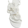 H&M Appliquéd Strappy Sandals - White