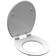SCHÜTTE Schutte MDF Toiletbril Grey Steel 80523