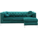 Glory Furniture Pompano G895B-SC Green Sofa 83" 2pcs 3 Seater