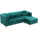 Glory Furniture Pompano G895B-SC Green Sofa 83" 2pcs 3 Seater