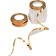 Shein Streamers Balloon Decorative Ribbon Metallic Gold 5-pack