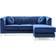 Glory Furniture Pompano Collection G781B-SC Blue Sofa 83" 2pcs 3 Seater